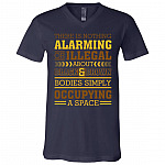 There Are Nothing Illegal About Black Bodies Gift For African American T-Shirt - V Neck, Navy, V-Neck T-Shirt There Are Nothing Illegal About Black Bodies Gift For African American T-Shirt - V Neck, Navy, V-Neck T-Shirt