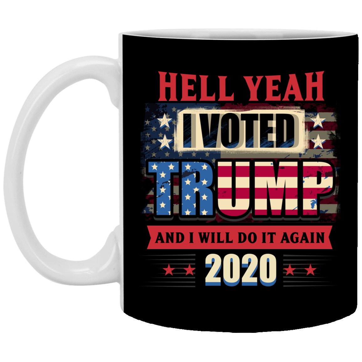 Black MUG Template ONLY, Black, 11 oz. White Mug