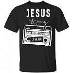 Jesus is My Jam - Funny Christian Music Lover T-Shirt, Black, Unisex T-Shirt