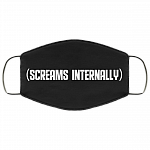 Screams Internally Washable Reusable Custom – Printed Cloth Face Mask Cover, Black, Cloth Face Mask Screams Internally Washable Reusable Custom – Printed Cloth Face Mask Cover, Black, Cloth Face Mask