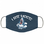 I Bite Racists Washable Reusable Custom – Printed Cloth Face Mask Cover, White, Cloth Face Mask I Bite Racists Washable Reusable Custom – Printed Cloth Face Mask Cover, White, Cloth Face Mask