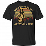 Mind Your Old Biscuits and Life Will Be Gravy Vintage Retro T-Shirt, Black, Unisex T-Shirt Mind Your Old Biscuits and Life Will Be Gravy Vintage Retro T-Shirt, Black, Unisex T-Shirt