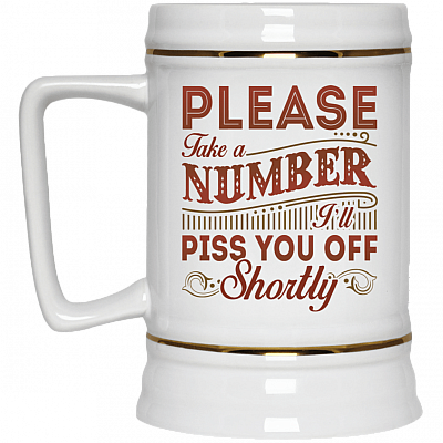 22 oz. Beer Stein