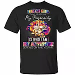 March Girl Make No Mistake My Personality Is Who I Am T-Shirt - March Birthday Girl Shirt, Black, Unisex T-Shirt