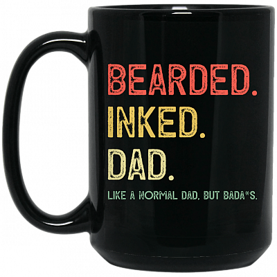 15 oz. Black Mug