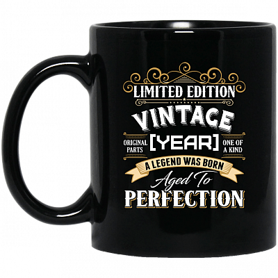 11 oz. Black Mug