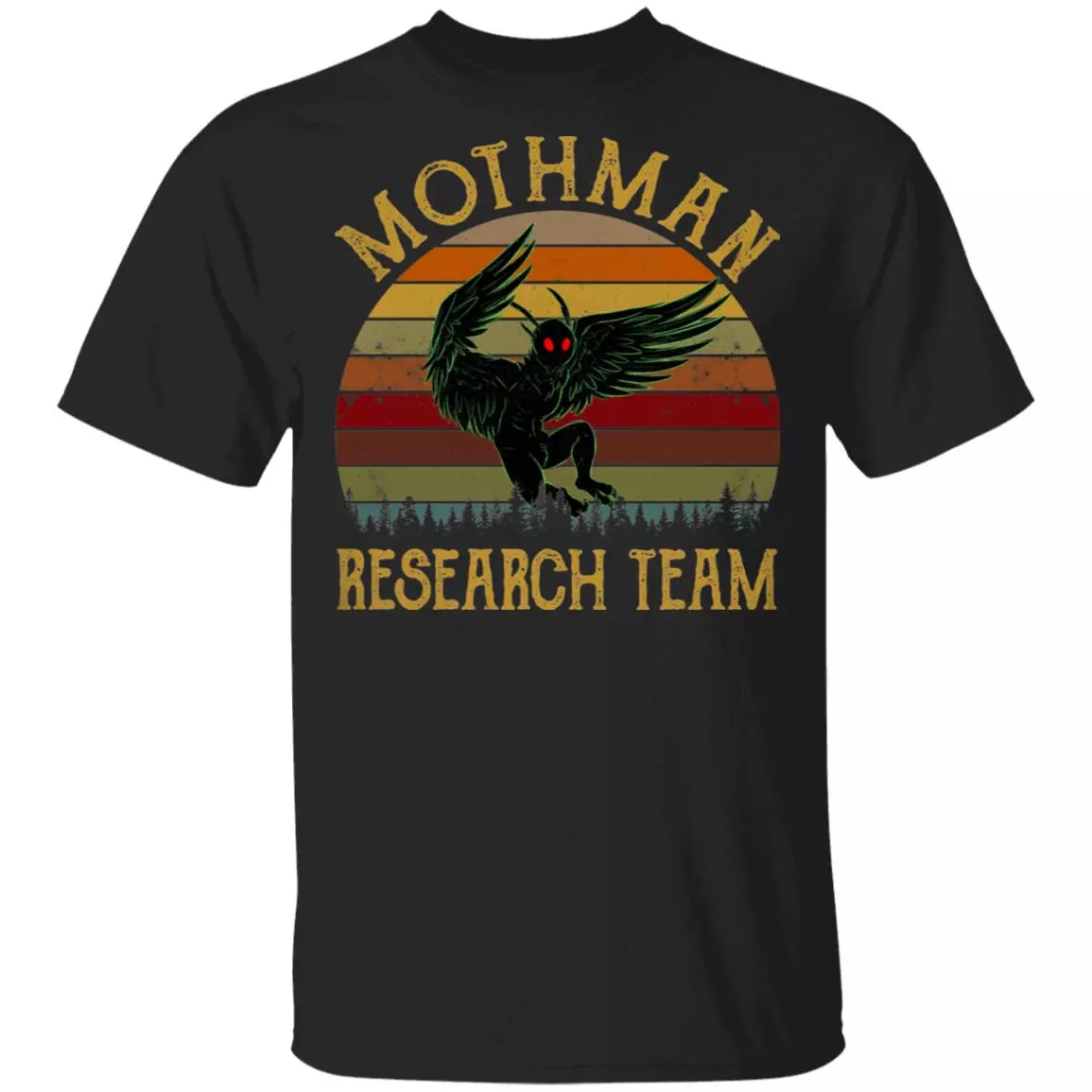 Mothman Research Team T-Shirt - Funny Mothman Shirt, Black, Unisex T-Shirt Mothman Research Team T-Shirt - Funny Mothman Shirt, Black, Unisex T-Shirt