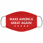 Make America Great Again Cloth Face Mask, Red, Cloth Face Mask