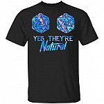 Yes They Are Natural Funny T-Shirt, Black, Unisex T-Shirt