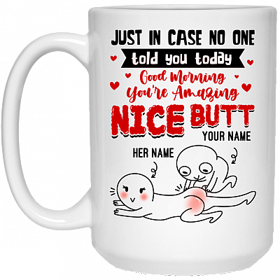 15 oz. White Mug