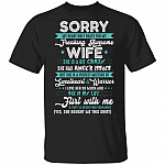 Sorry My Heart Only Beats For My Freaking Awesome Wife T-Shirt - Funny Shirt For Husband, Black, Unisex T-Shirt Sorry My Heart Only Beats For My Freaking Awesome Wife T-Shirt - Funny Shirt For Husband, Black, Unisex T-Shirt