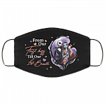From Our First Kiss Till Our Last Breath Washable Reusable Custom – Printed Cloth Face Mask Cover, White, Cloth Face Mask