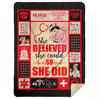 Premium Mink Sherpa Blanket - 60x80