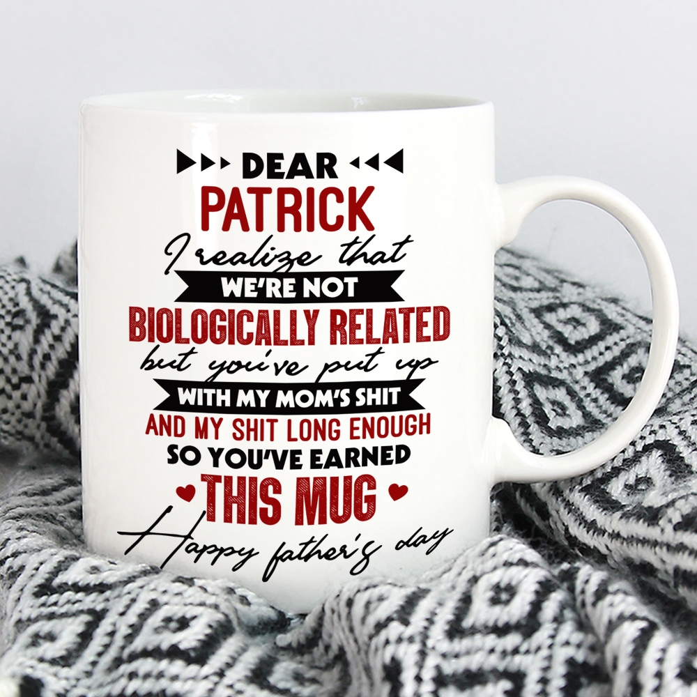 6VT. GẤP Not Biological Dad Personalized mk3