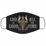 God Is Good All The Time Washable Reusable Custom – Christian Printed Cloth Face Mask Cover, White, Cloth Face Mask God Is Good All The Time Washable Reusable Custom – Christian Printed Cloth Face Mask Cover, White, Cloth Face Mask