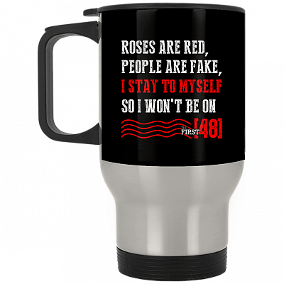 14 oz. Silver Travel Mug