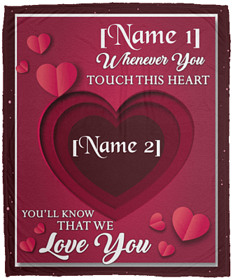 Grandma Personalized Blanket - Grandkids Names Blanket - Nana Personalized Blanket - Mom Customized Blanket, White, Cozy Plush Fleece Blanket - 50x60