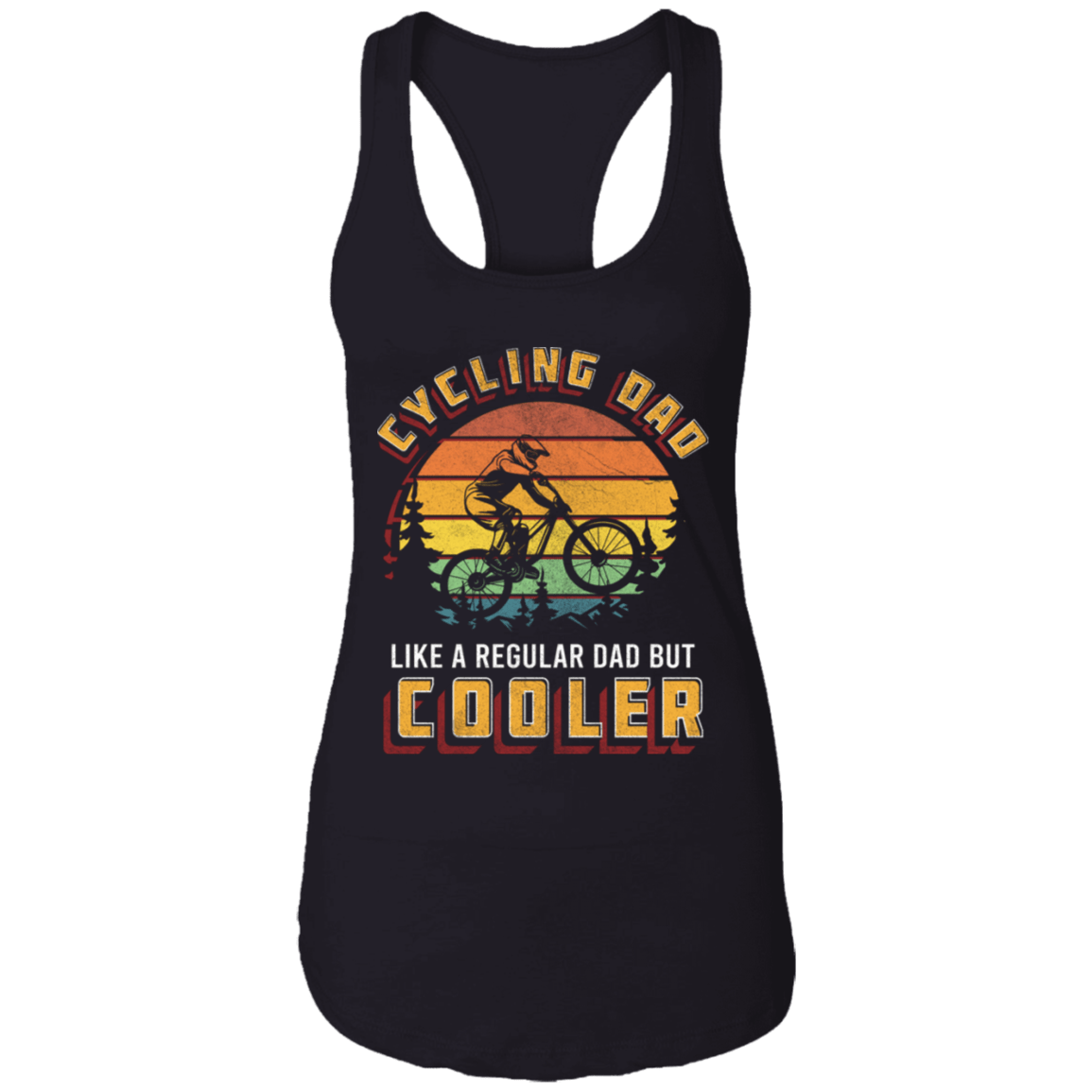 TANK TOP Template (OFFICIAL), Black, Ladies Racerback Tank