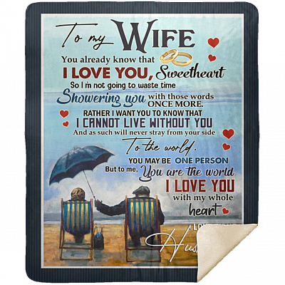 Premium Mink Sherpa Blanket - 50x60