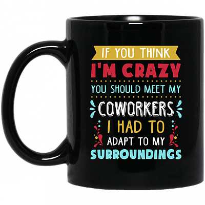 11 oz. Black Mug