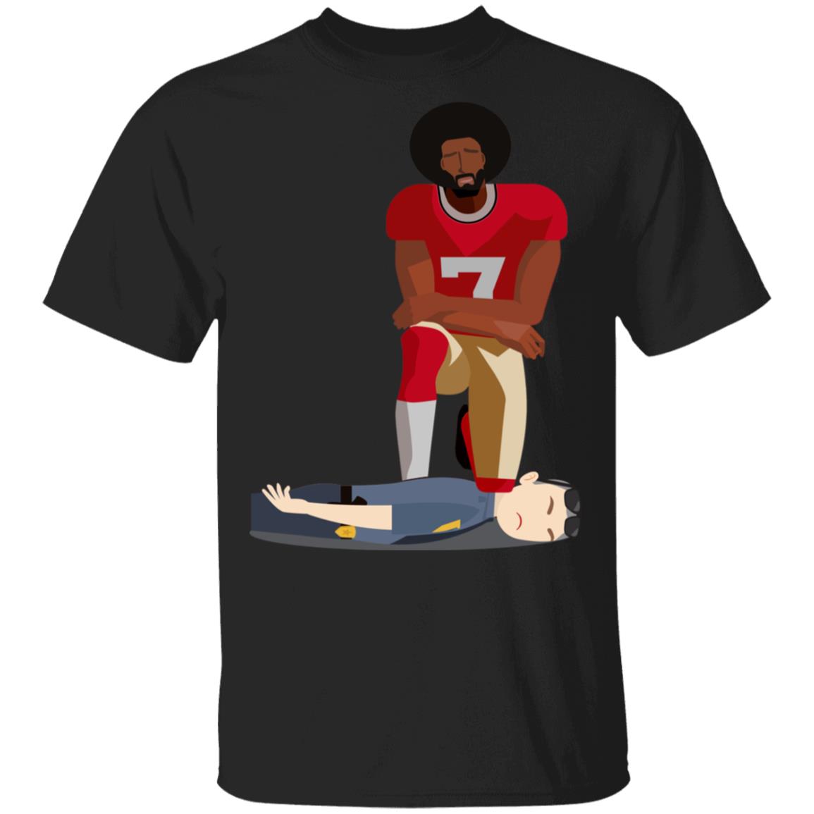 This Is Why Collin Kneel T-Shirt, Black, Unisex T-Shirt