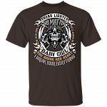 She'll Always Be My Baby Girl T-shirt - Dad Shirt From Daughter - Cool Skull Shirt, Dark Chocolate, Unisex T-Shirt