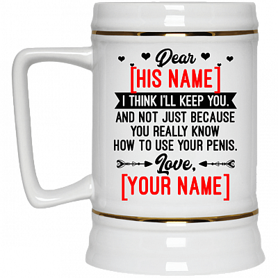 22 oz. Beer Stein