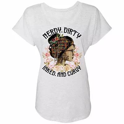 Ladies Triblend Dolman Sleeve