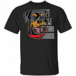 We Are Their Voice Rottweiler T-Shirt - Rottweiler Dog Lover Gifts, Black, Unisex T-Shirt