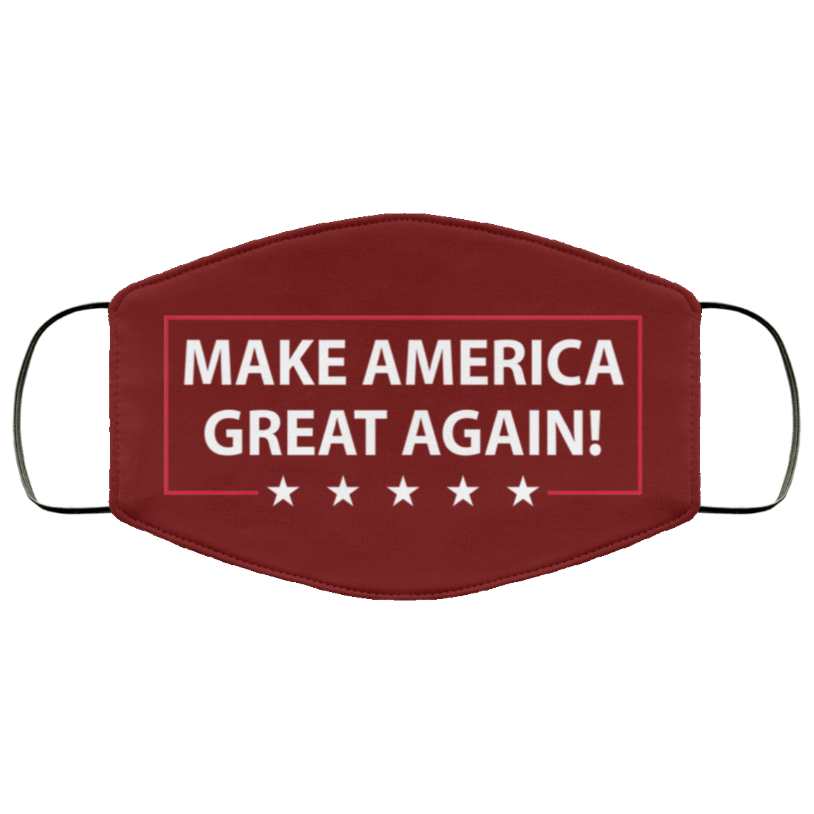 Make America Great Again Cloth Face Mask, Maroon, Cloth Face Mask