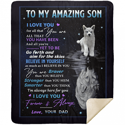 Premium Mink Sherpa Blanket - 50x60