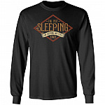 I'm Not Sleeping I'm Resting My Eyes Dad Saying Hoodie Sweatshirt - Proud Dad Papa Father's Day Gift T-Shirt, Black, Long Sleeve