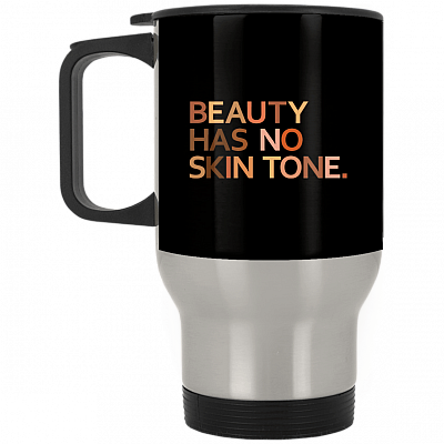 14 oz. Silver Travel Mug