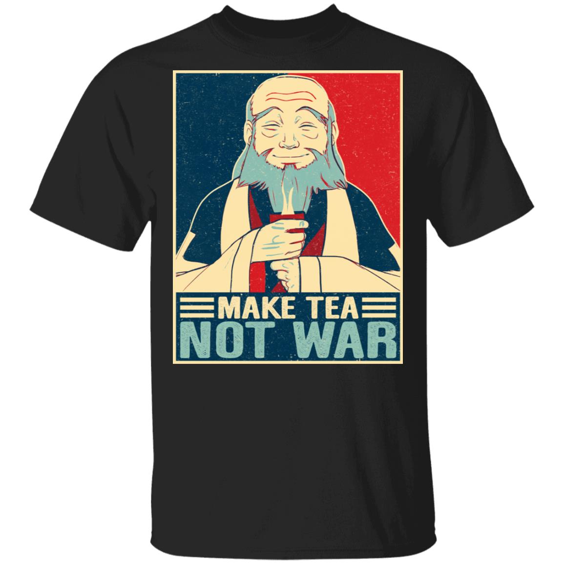 Make Tea Not War T-Shirt - Funny Anime Shirt, Black, Unisex T-Shirt Make Tea Not War T-Shirt - Funny Anime Shirt, Black, Unisex T-Shirt