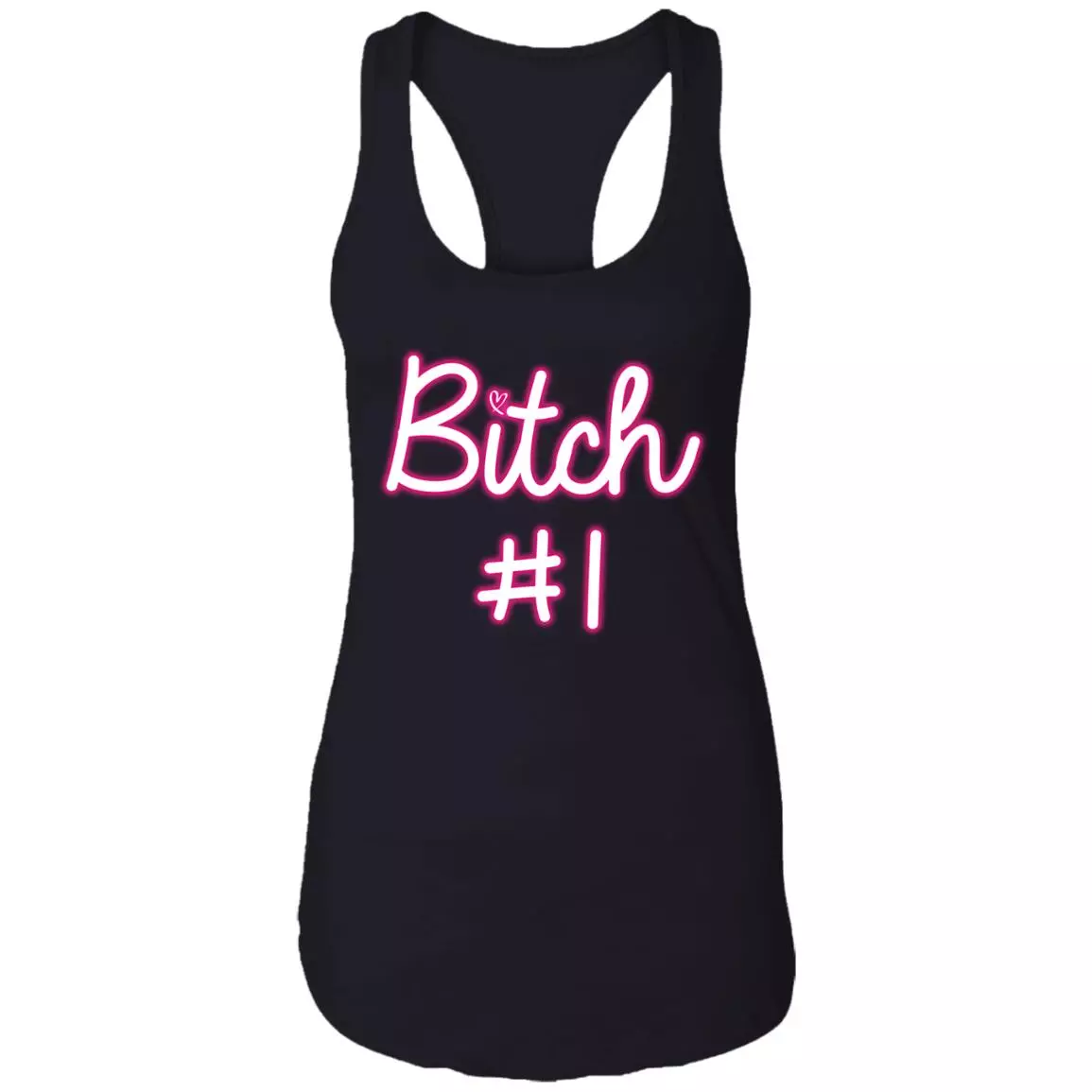 Bitch 1 - Bitch 2 - Couple Matching Cotton Tank Top Tee - Ladies Racerback Tank, Black, Ladies Racerback Tank Bitch 1 - Bitch 2 - Couple Matching Cotton Tank Top Tee - Ladies Racerback Tank, Black, Ladies Racerback Tank