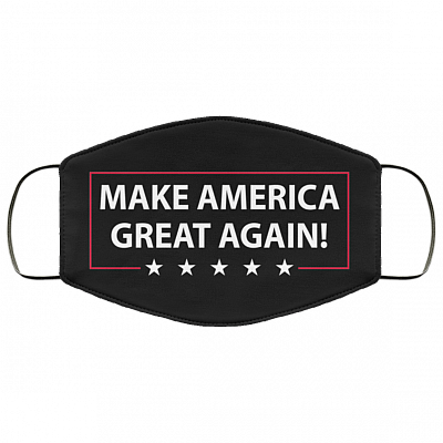 Make America Great Again Cloth Face Mask, Black, Cloth Face Mask