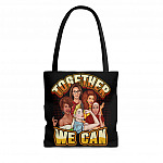 Together We Can Social Justice Feminist Gift All Over Print Tote Bag - Shoulder Bag