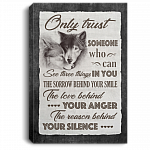 Portrait CANVAS - POSTER Template (OFFICIAL), White, 0.75'' Framed Canvas