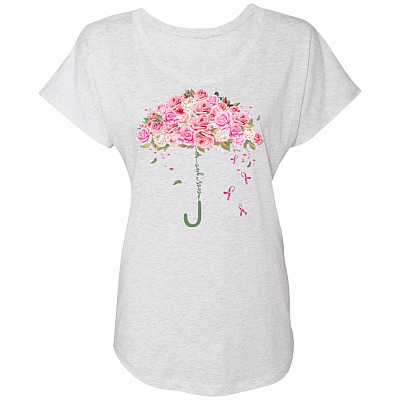 Ladies Triblend Dolman Sleeve