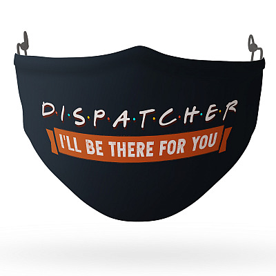 Alternative view of 911 Dispatcher I'll Be There For You Essential Worker Washable Reusable Custom – Printed Cloth Face Mask Cover