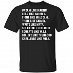 Dream Like Martin T-Shirt, Black, Unisex T-Shirt Dream Like Martin T-Shirt, Black, Unisex T-Shirt
