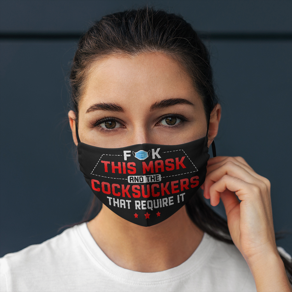 1VT. Fuck This Mask Cocksuckers mask mockup