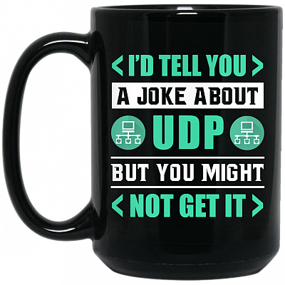 15 oz. Black Mug