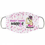 Breast Cancer Warrior Unbreakable Washable Reusable Custom - Breast Cancer Awareness Printed Cloth Face Mask, White, Cloth Face Cover Breast Cancer Warrior Unbreakable Washable Reusable Custom - Breast Cancer Awareness Printed Cloth Face Mask, White, Cloth Face Cover
