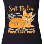 Soft Flerken Warm Flerken Deadly Ball, Ladies Racerback Tank, Black