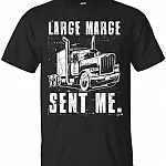 Large Marge Sent Me T-Shirt - Funny Movie Shirt, Unisex T-Shirt, Black
