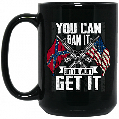 15 oz. Black Mug