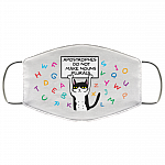 Apostrophes Do Not Make Nouns Plural English Teachers Washable Reusable Custom - Printed Cloth Face Mask Cover, White, Cloth Face Cover