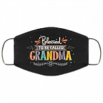 Blessed To Be Called Grandma Washable Reusable Custom - Funny Grandma Printed Cloth Face Mask Cover, Black, Cloth Face Cover Blessed To Be Called Grandma Washable Reusable Custom - Funny Grandma Printed Cloth Face Mask Cover, Black, Cloth Face Cover