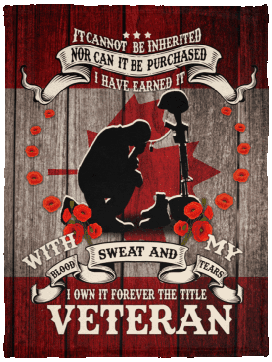 It Cannot Be Inherited nor Can It Ever Be Purchased I Have Earned It with My Blood Sweat and Tears Fleece Blanket, White, Cozy Plush Fleece Blanket - 30x40 It Cannot Be Inherited nor Can It Ever Be Purchased I Have Earned It with My Blood Sweat and Tears Fleece Blanket, White, Cozy Plush Fleece Blanket - 30x40